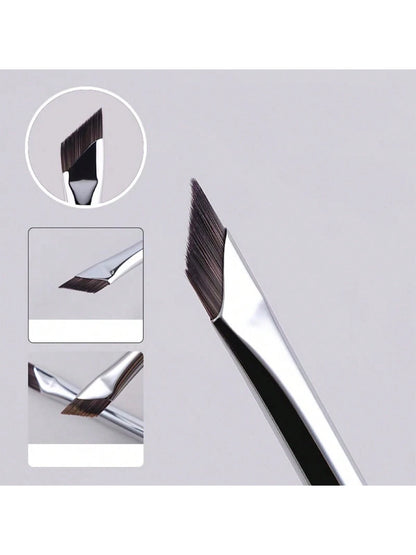 Ultra-Thin Angled Liner Brush, Angled Brow Brush, Eyeshadow Brush For Under-Eye And Eyelid, Affordable Makeup Tools That Are Versatile And Extremely Effective, Eyebrow Brush, Eyeshadow Brush, Brush,Gi