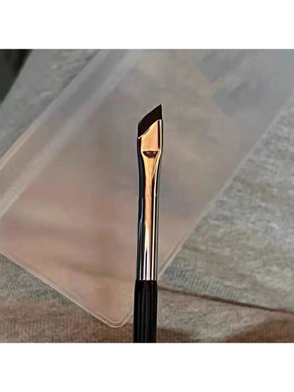 Ultra-Thin Angled Liner Brush, Angled Brow Brush, Eyeshadow Brush For Under-Eye And Eyelid, Affordable Makeup Tools That Are Versatile And Extremely Effective, Eyebrow Brush, Eyeshadow Brush, Brush,Gi