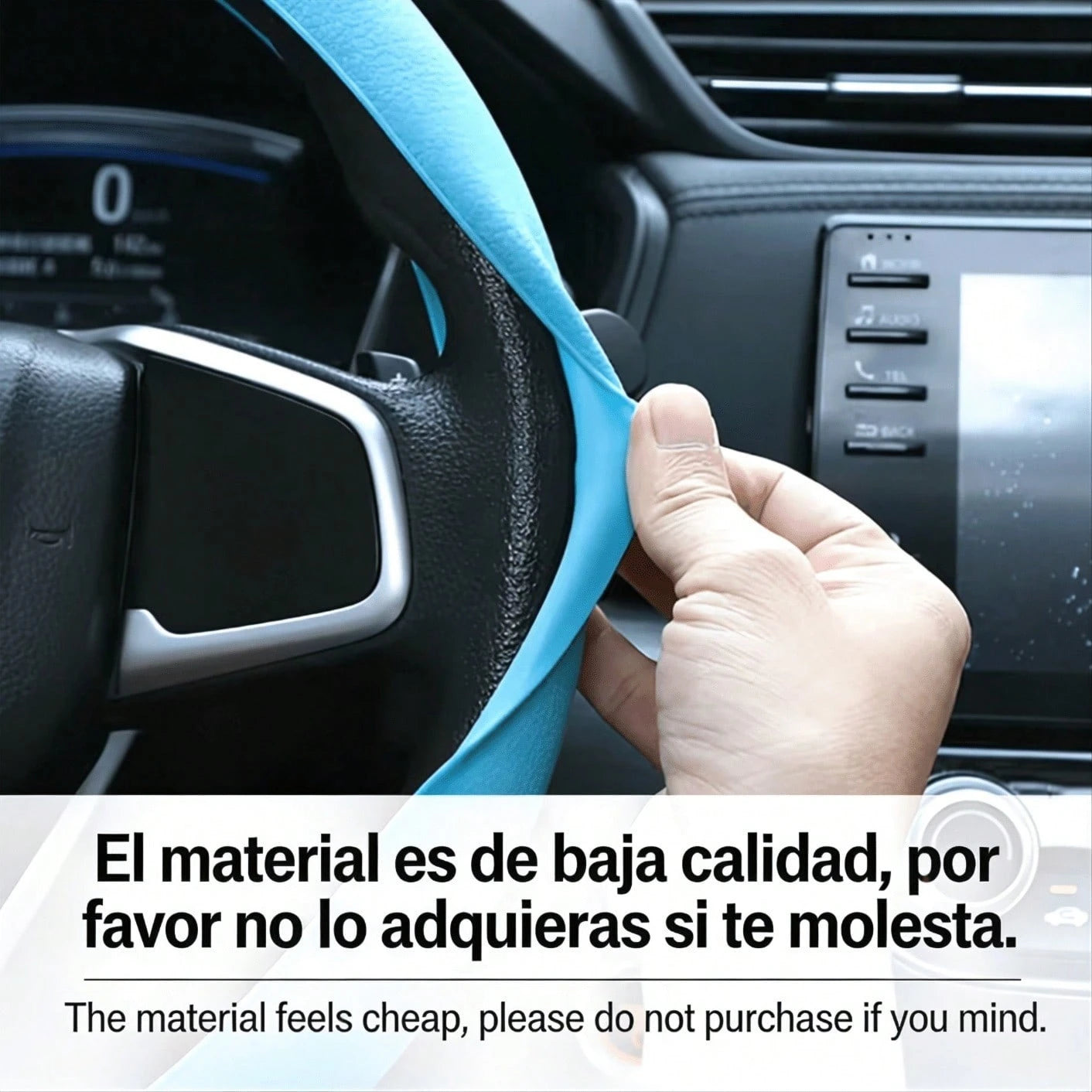 Ultra-Thin Non-Slip Silicone Steering Wheel Cover, Fits 13.77-14.17 Inch Cars, SUVs And Trucks, Quick Installation, Low-Profile Non-Slip, Slightly Sticky Surface, Better Control, Odorless Black Protec