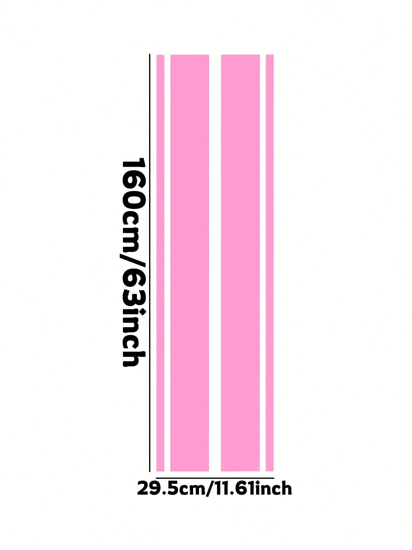 Unique Pink Stripe Hood/Bonnet Graphics, Practical And Multifunctional Design
