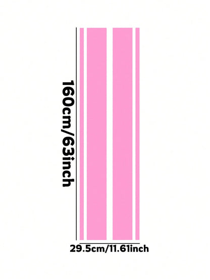 Unique Pink Stripe Hood/Bonnet Graphics, Practical And Multifunctional Design
