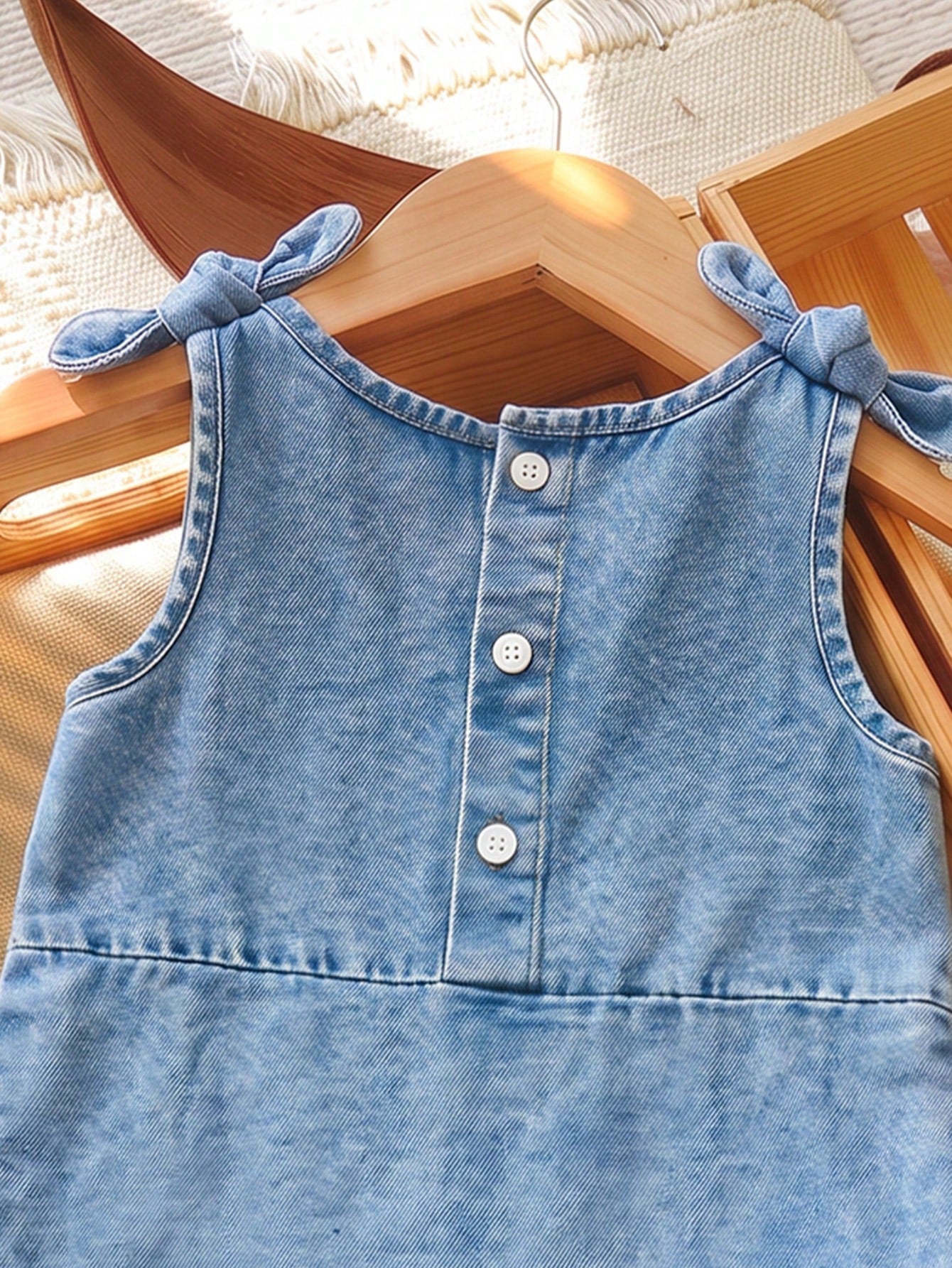 Unisex Baby Casual Cute Denim Overalls, Suitable For Summer, Spring, Autumn Wear, Halloween, Halloween Costume, Halloween Denim