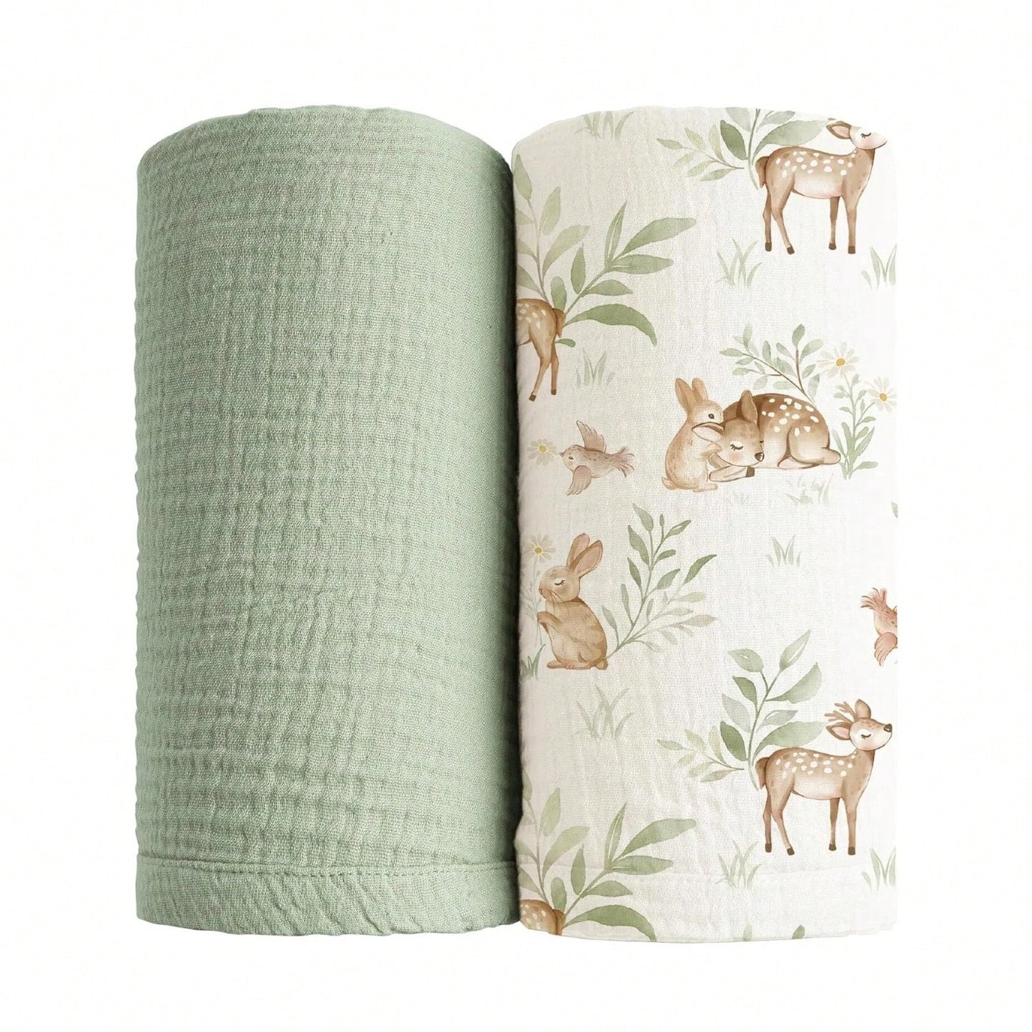 Unisex Baby Swaddle Blanket, Soft & Breathable Newborn Receiving Blanket, Essential For Baby Christening