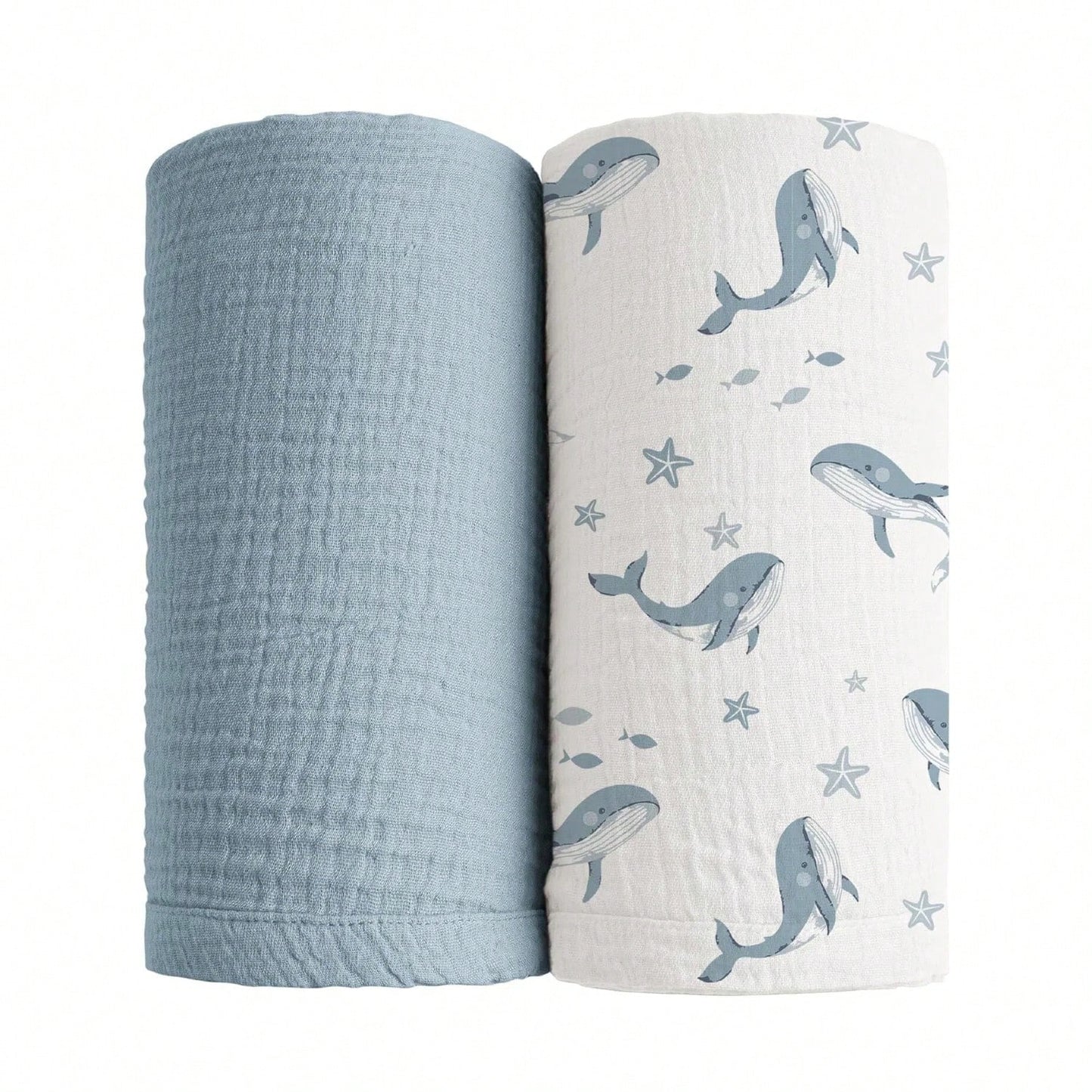 Unisex Baby Swaddle Blanket, Soft & Breathable Newborn Receiving Blanket, Essential For Baby Christening
