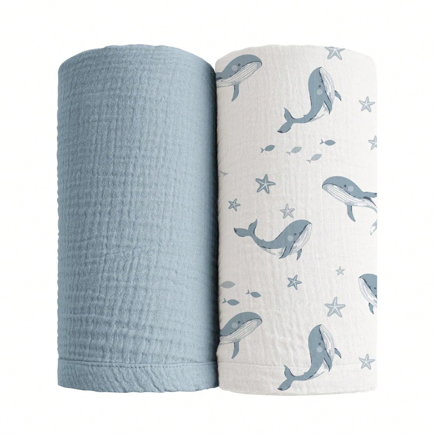 Unisex Baby Swaddle Blanket, Soft & Breathable Newborn Receiving Blanket, Essential For Baby Christening