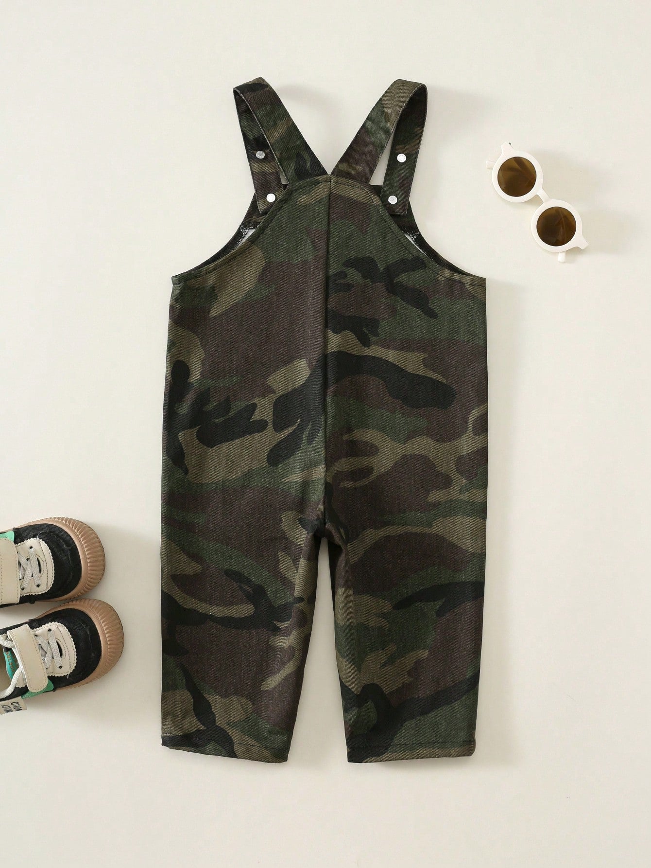 Unisex Newborn Baby Boy/Girl Baby Boy 100% Cotton Casual Fashion Versatile Camouflage Denim Overalls Jumpsuit Cargo Pants, Baby Boy Clothing Set, Baby Boy Summer Outfit, Soft, Denim, Jeans