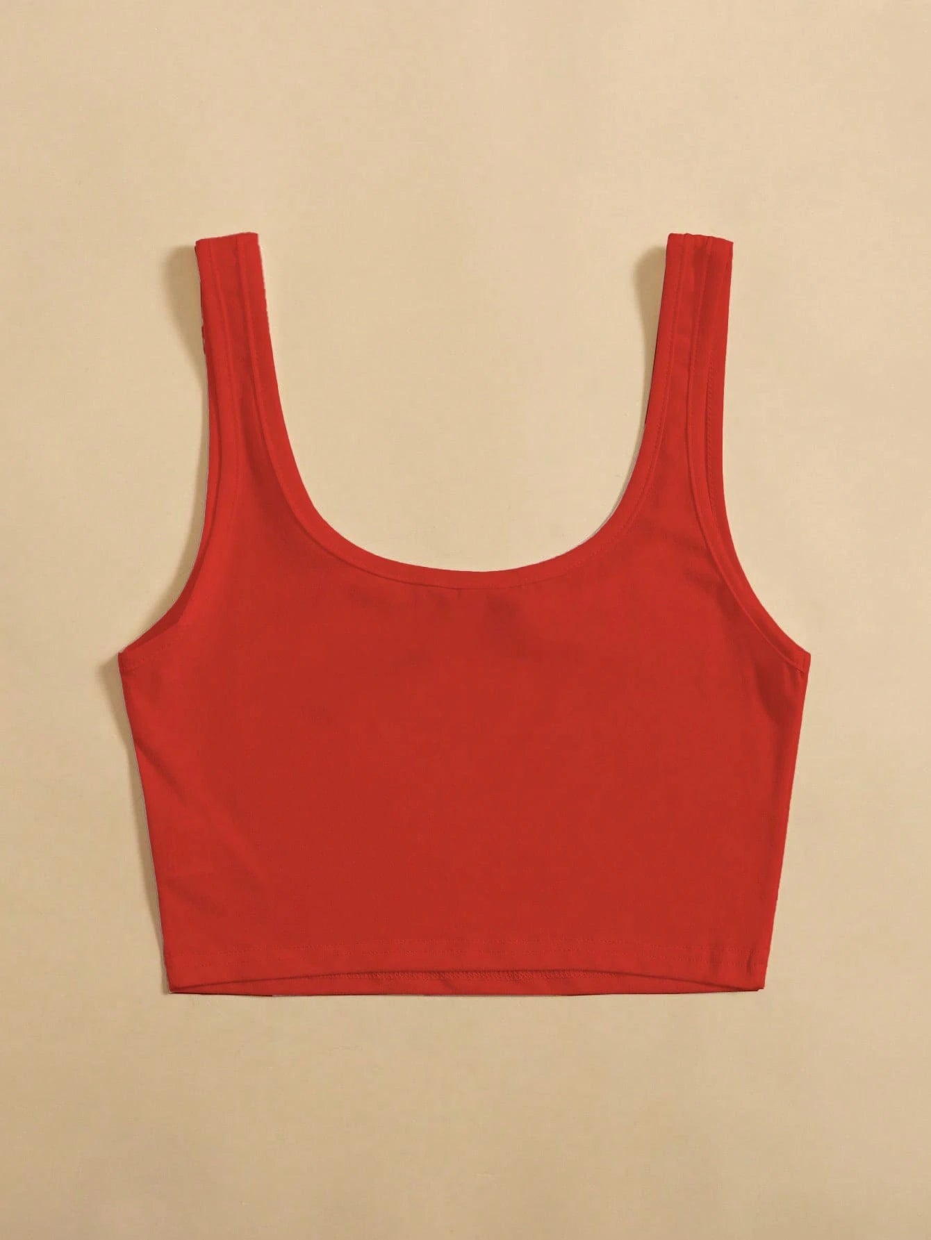 Unity Cropped Round Neck Tank Top For New Year Clothes