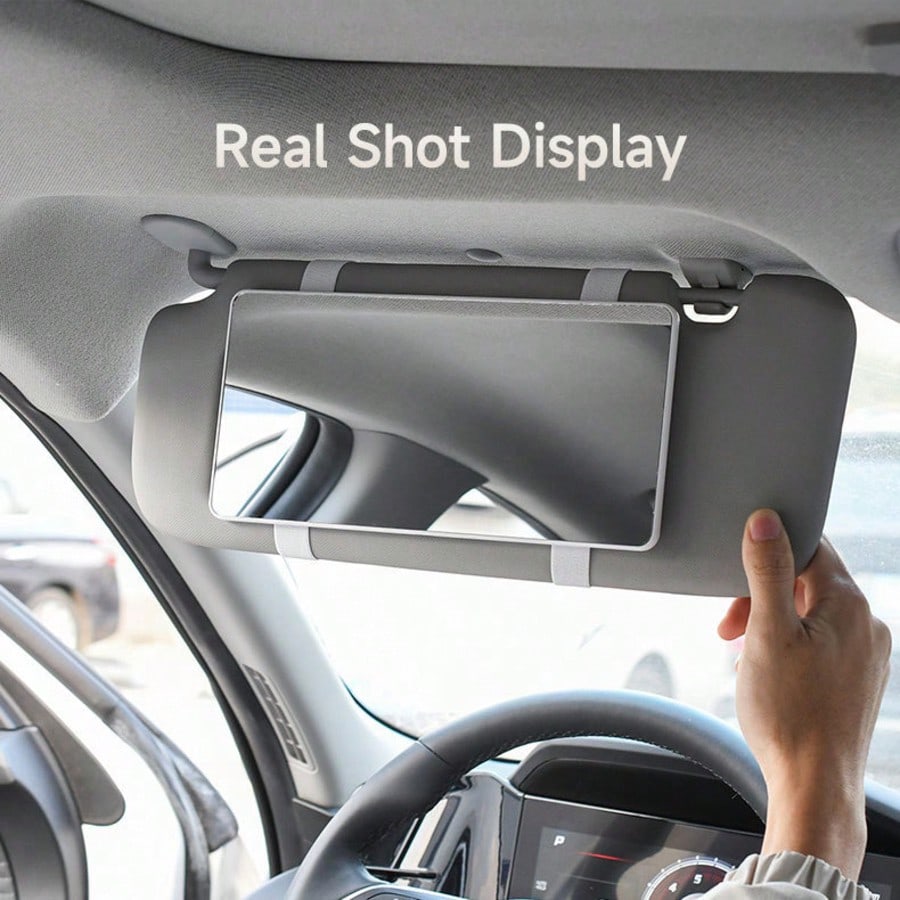 Universal Car Rearview Mirror With Wide-Angle & 360° Rotation & Adjustable Suction Cup