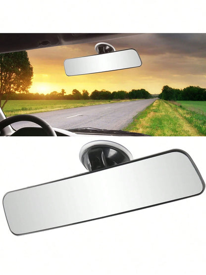 Universal Car Truck Interior Rear View Mirror Wide Suction Cup Mirror Adjustable