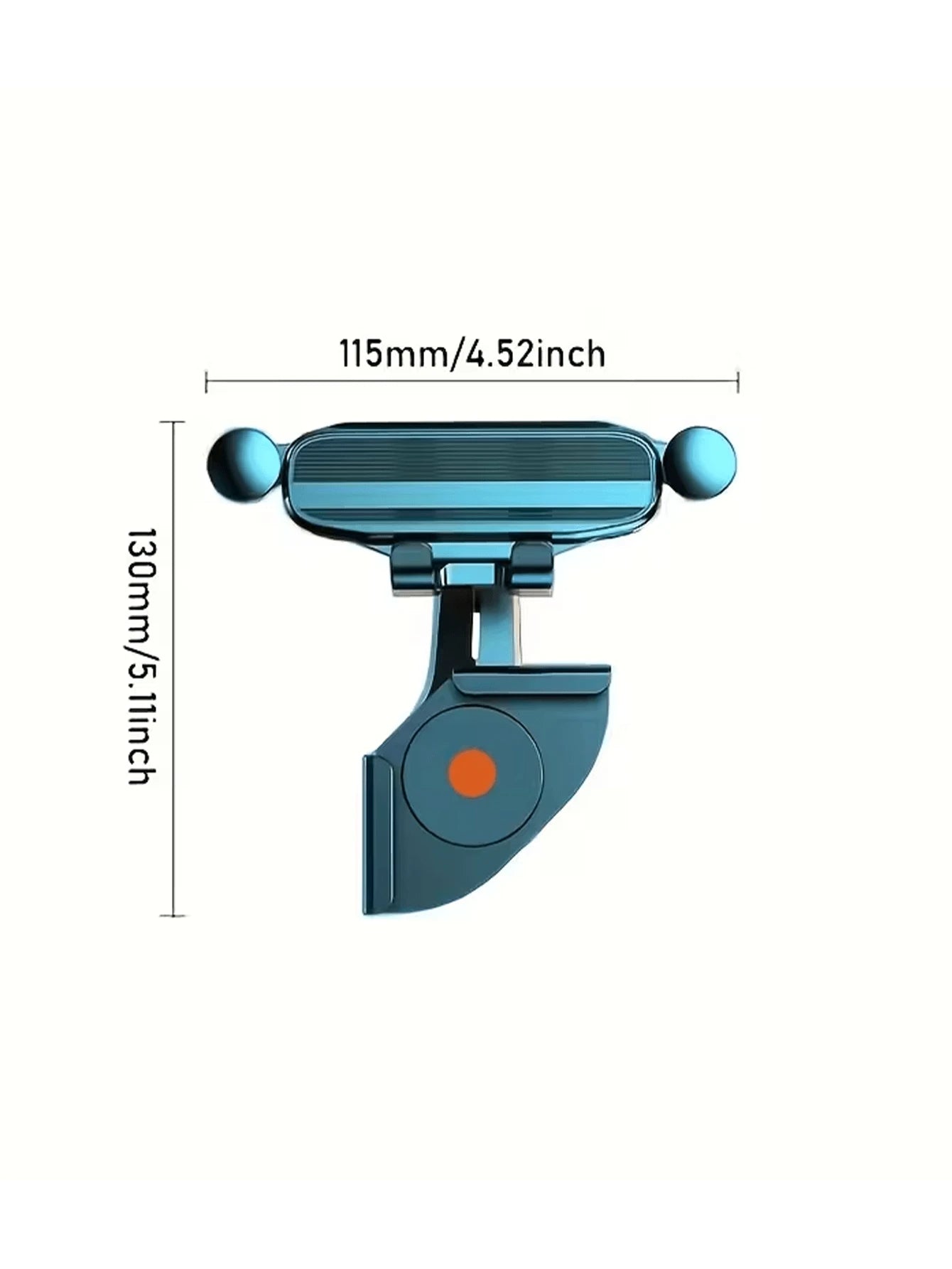 Universal Gravity Car Phone Holder, Dashboard Mounted Screen Holder, Stable Car Navigation Bracket Suitable For All Phones