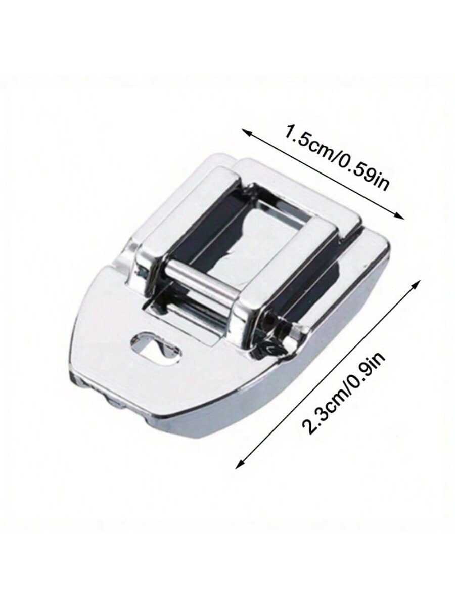 Universal Invisible Zipper Foot- Smooth Zipper Sewing On Domestic Machines, Compatible With Singer Brother Janome Babylock- Presser Foot For Precise Control, Model 7306A(1/2pcs)