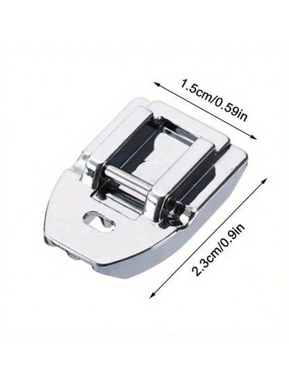 Universal Invisible Zipper Foot- Smooth Zipper Sewing On Domestic Machines, Compatible With Singer Brother Janome Babylock- Presser Foot For Precise Control, Model 7306A(1/2pcs)