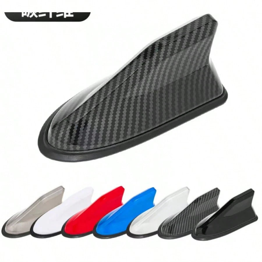 Universal Shark Fin Antenna For Cars, FM/AM Radio Signal Aerodynamic Roof Antenna, Waterproof Automotive Exterior Trim Accessories