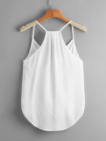 VCAY Wrap Front Cami Top