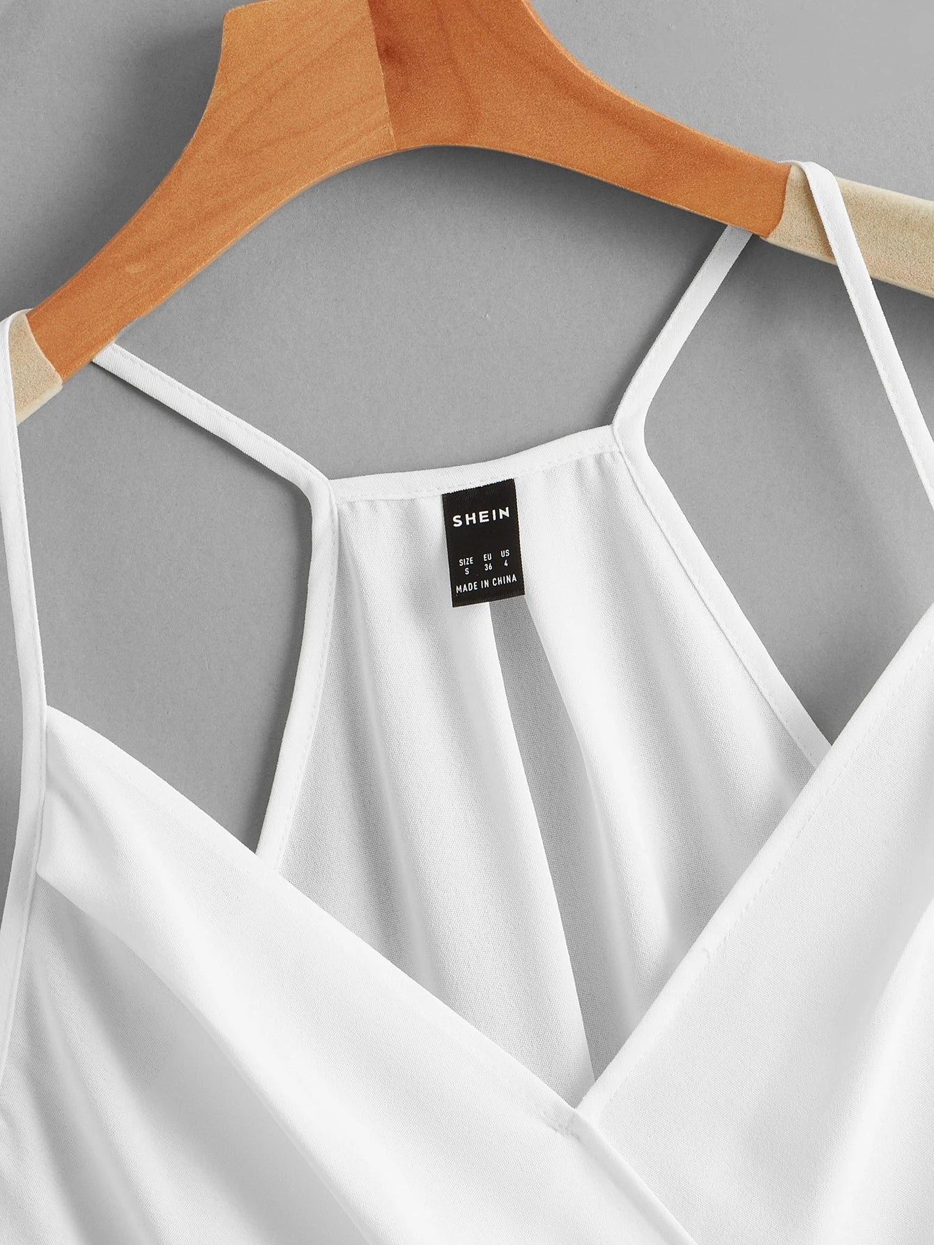 VCAY Wrap Front Cami Top