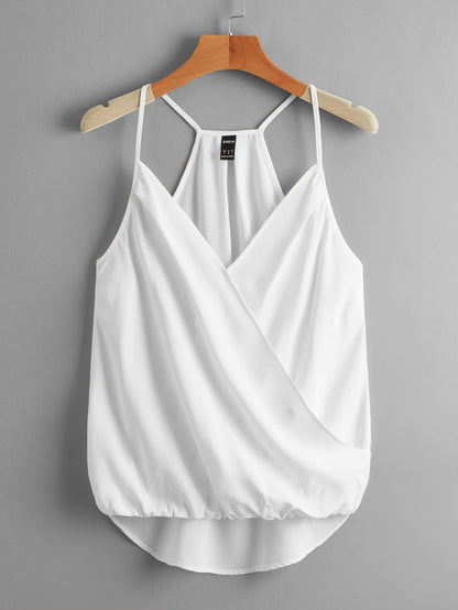 VCAY Wrap Front Cami Top