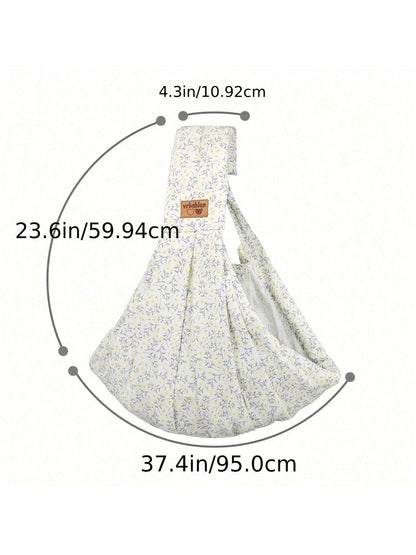 vrbabies Baby Carrier For Newborns, Adjustable Soft Cotton Front Support Baby Carrier, Essential For Caring For Travel, Suitable For New Mothers And Fathers