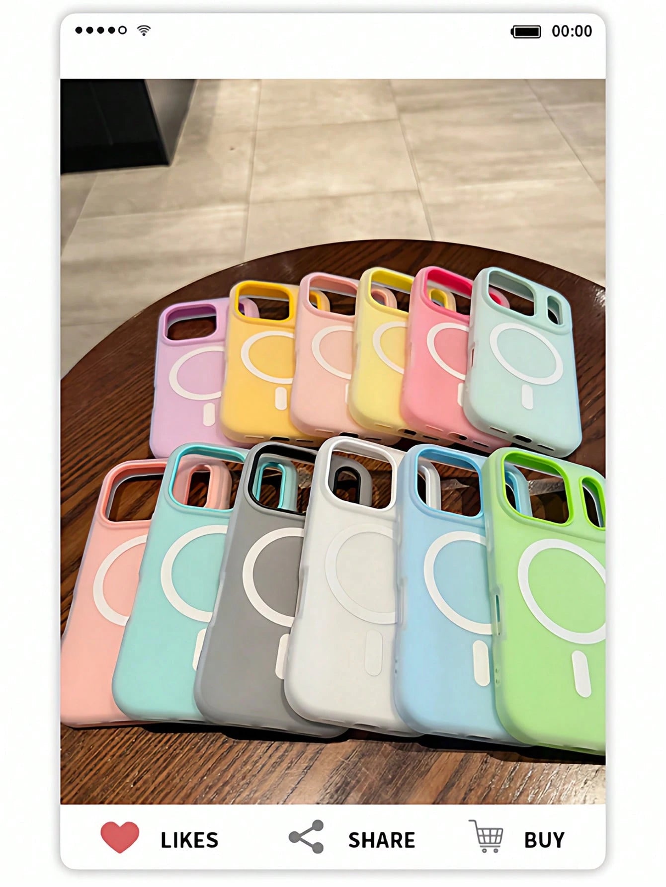 VRNOEI Luxury Matte Dopamine Jelly Magnetic Phone Case Compatible With IPhone 16 15 11 12 13 14 17 Pro Max Plus 17 AIR Shockproof Protective Magnetic Wireless Charging Case