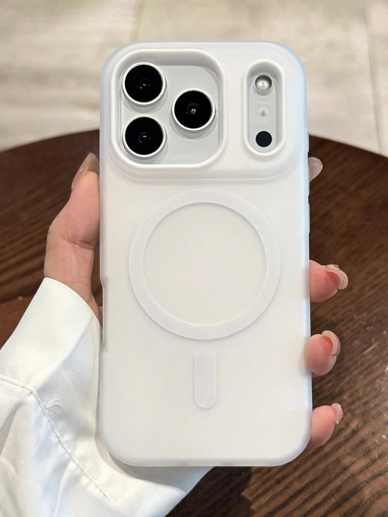 VRNOEI Luxury Matte Dopamine Jelly Magnetic Phone Case Compatible With IPhone 16 15 11 12 13 14 17 Pro Max Plus 17 AIR Shockproof Protective Magnetic Wireless Charging Case