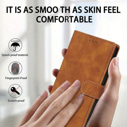 Wallet Made Of High-Quality Synthetic Leather With Card Slot, Photo Frame Holder, Gloves, Magnetic Flip Phone Case Suitable For IPhone 17 Air 16 Pro Max 15 Plus 14 Pro Max 13 Pro Max 12 11 Protective