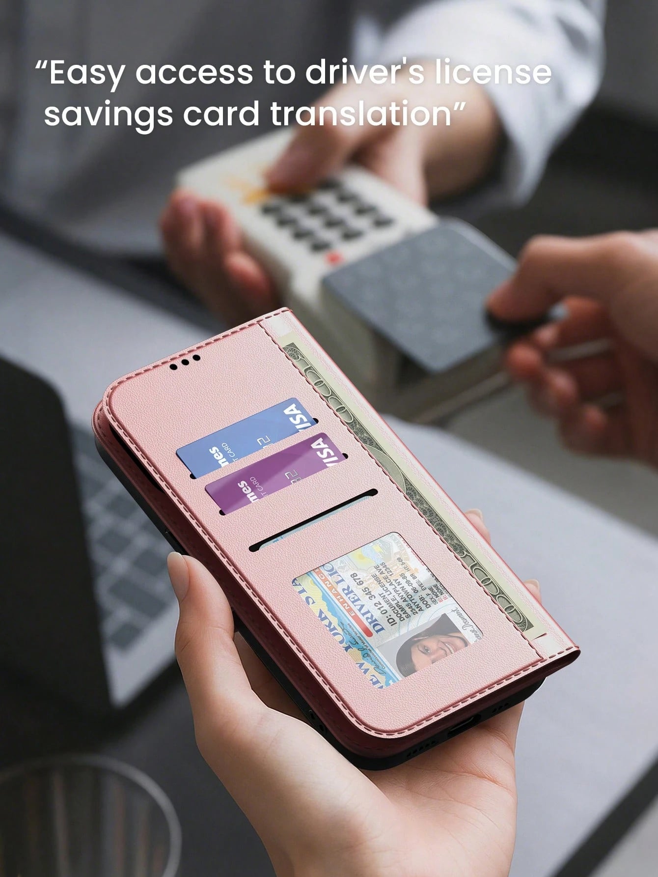 Wallet Phone Case Compatible With Apple 17 Pro Max, 3D Embossed Butterfly Fashion Phone Case Compatible With Apple 13, Apple 11 Card Holder Phone Case, Apple 17 Pro Phone Case With Coin Card Pocket, L