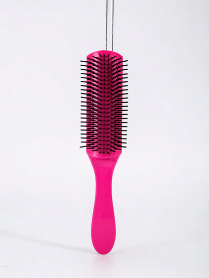WANMEI 2Pcs Hair Care Set, 200ml Ultra Fine Mist Continuous Spray Bottle & 9 Row Detangler Hair Brush, Smooth Shiny Detangling Comb For Women Men Curly Thick Wet Dry Hair, Portable Travel Hair Styling