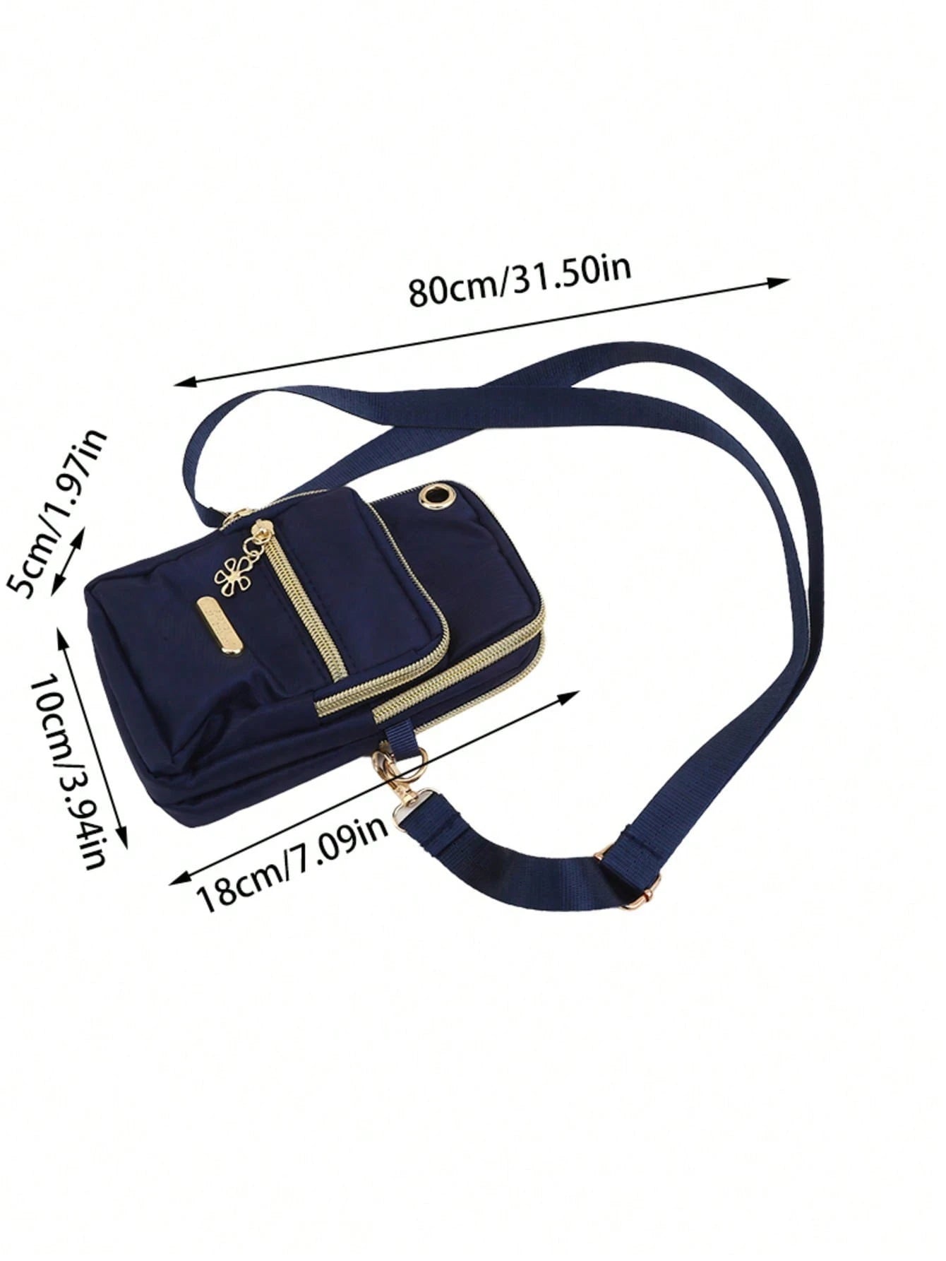 Waterproof Crossbody Bag,Small Shoulder Bag For Mobile Phone,Sport Outdoor Running Mobile Phone Arm Bag Unisex Messenger Bag Wrist Bag Mini Coin Purse