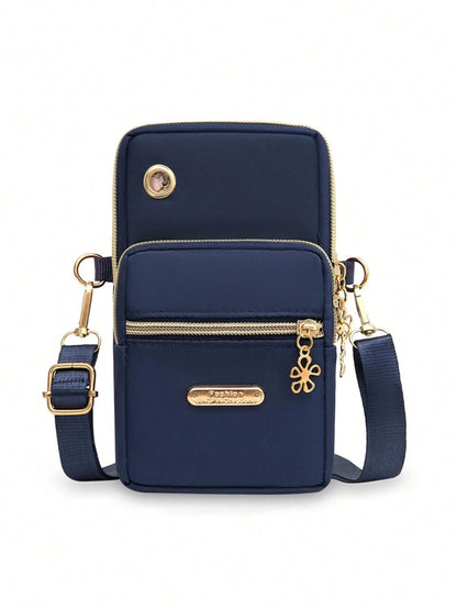 Waterproof Crossbody Bag,Small Shoulder Bag For Mobile Phone,Sport Outdoor Running Mobile Phone Arm Bag Unisex Messenger Bag Wrist Bag Mini Coin Purse