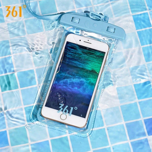 Waterproof Phone Bag With Lanyard, Waterproof Case Compatible With Iphone 17 16 15 14 13 Pro Max XS, Dry Bag For Snorkeling, Transparent Waterproof Phone Pouch Diving Case Touch Screen Underwater Phot