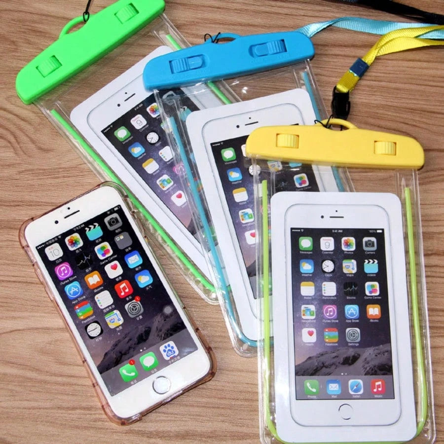 Waterproof Phone Bag With Lanyard, Waterproof Case Compatible With Iphone 17 16 15 14 13 Pro Max XS, Dry Bag For Snorkeling, Transparent Waterproof Phone Pouch Diving Case Touch Screen Underwater Phot