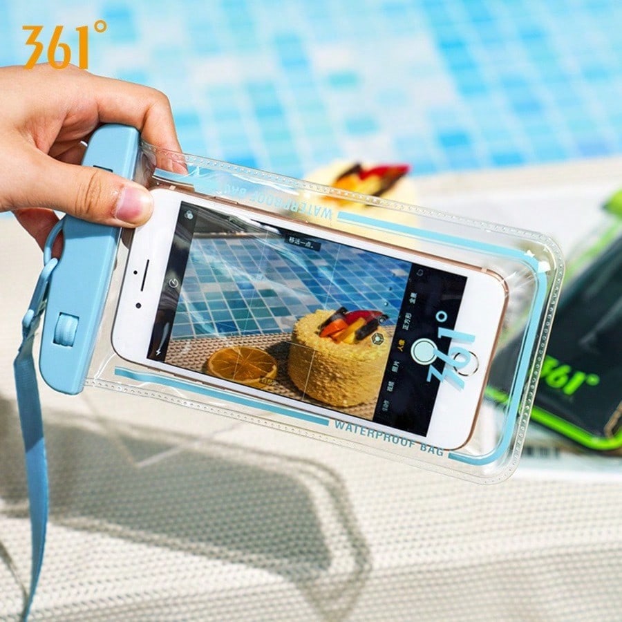 Waterproof Phone Bag With Lanyard, Waterproof Case Compatible With Iphone 17 16 15 14 13 Pro Max XS, Dry Bag For Snorkeling, Transparent Waterproof Phone Pouch Diving Case Touch Screen Underwater Phot