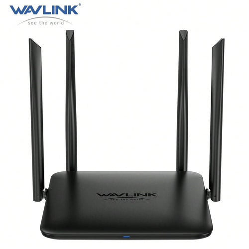 WAVLINK Dual Band WiFi Router AC1200Mbps For Home- High Speed Wireless Internet Router With 4x5dBi Antennas For Long Range, Up To 128 Devices| 5G & 2.4Ghz Gigabit Ports| MU-MIMO & Beamforming, Idea