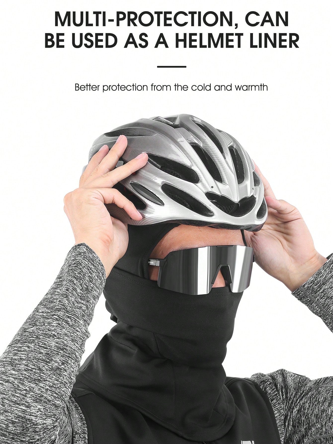 WEST BIKING Windproof SKI Mask Fleece Motorcycle Balaclava Winter Warm Cycling Mountaineering Hiking Scarf Thermal Sport Gear