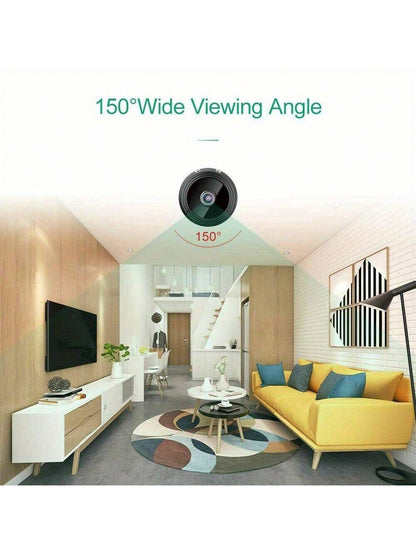 Wireless Surveillance Camera- Indoor/Outdoor Wireless Monitoring, Real-Time Motion Detection, Voice Assistant Compatibility, Real-Time Christmas Monitoring Function And Home Safety, 1080P Wireless Se