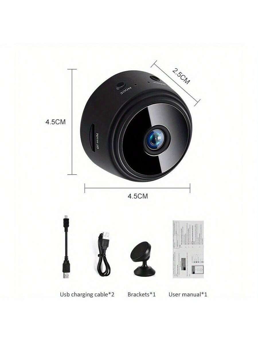 Wireless Surveillance Camera- Indoor/Outdoor Wireless Monitoring, Real-Time Motion Detection, Voice Assistant Compatibility, Real-Time Christmas Monitoring Function And Home Safety, 1080P Wireless Se