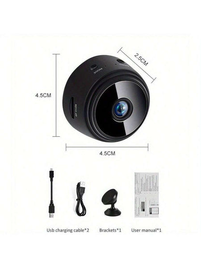 Wireless Surveillance Camera- Indoor/Outdoor Wireless Monitoring, Real-Time Motion Detection, Voice Assistant Compatibility, Real-Time Christmas Monitoring Function And Home Safety, 1080P Wireless Se