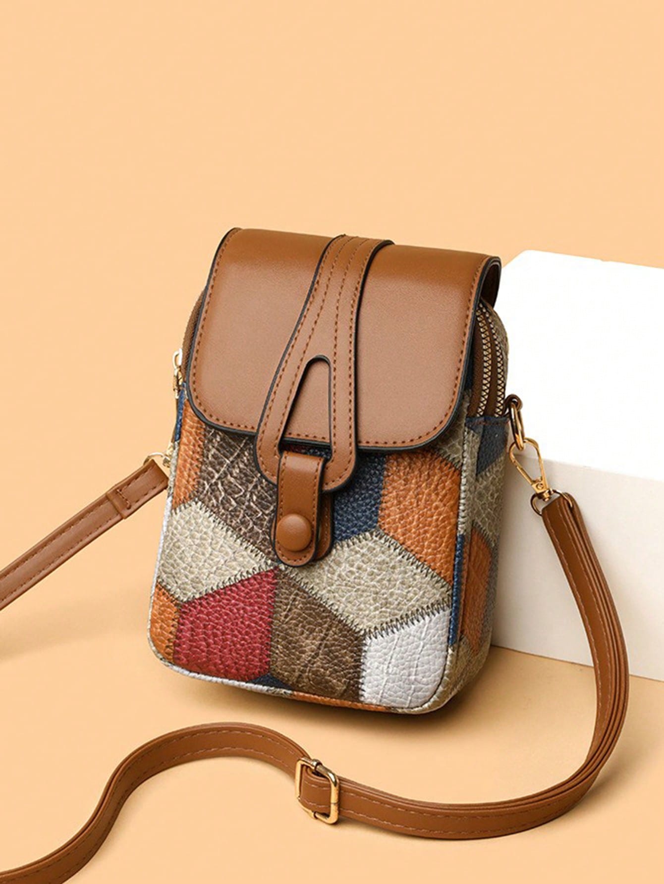 Women's Bag 2022 New Fashion Purse Korean Version Of The Simple Solid Color Long Mini  Mobile Phone Bag  Old Money