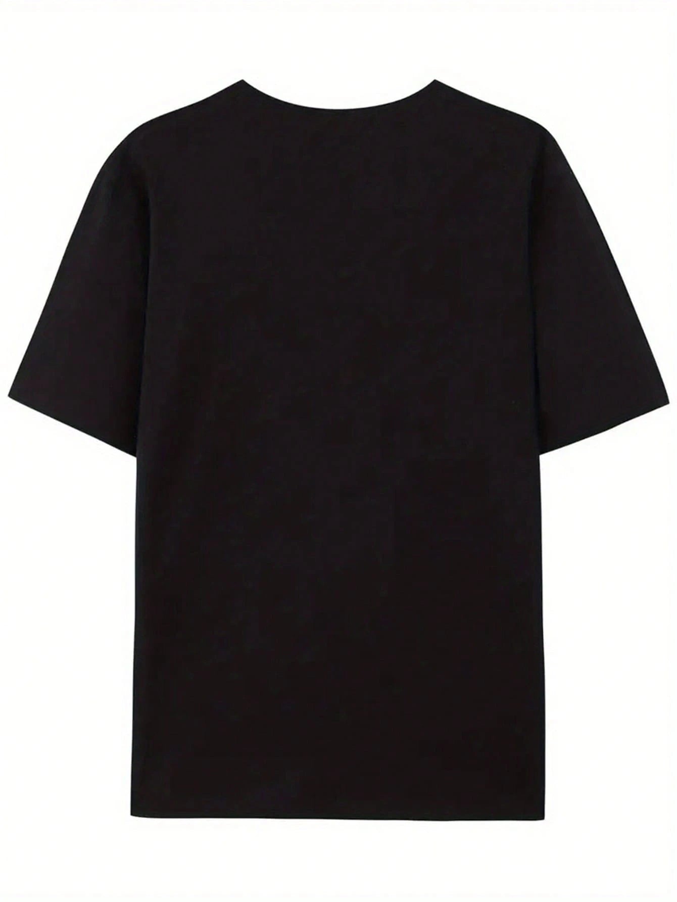 Women's Casual Royal Black Cotton T-Shirt With 'First Sunday' Graphic Print, Short Drop Shoulder Sleeves And Round Neck