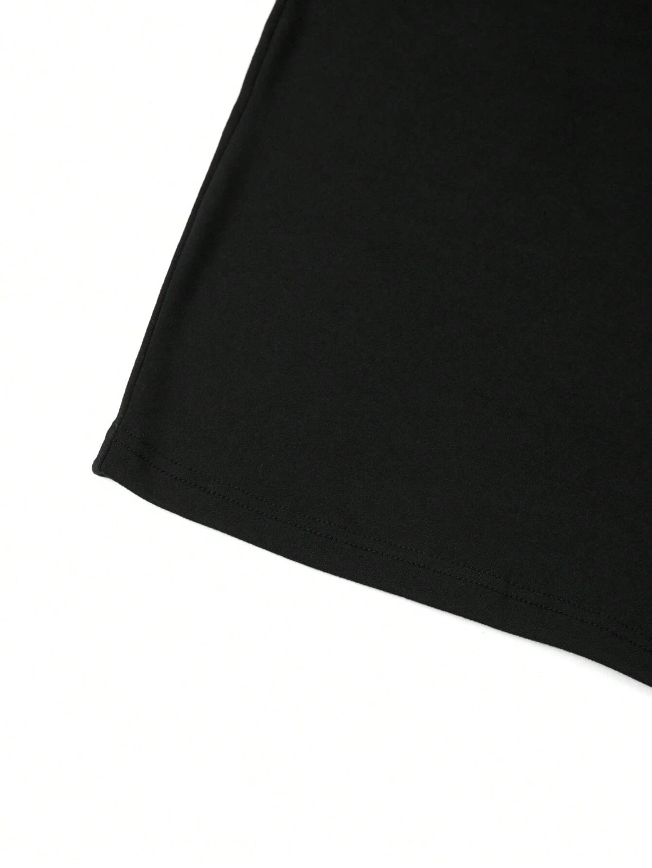 Women's Knit Round Neck Half Sleeve T-Shirt, Medium Stretch, Regular Length Top, Perfect For Casual Wear In All Seasons. Black