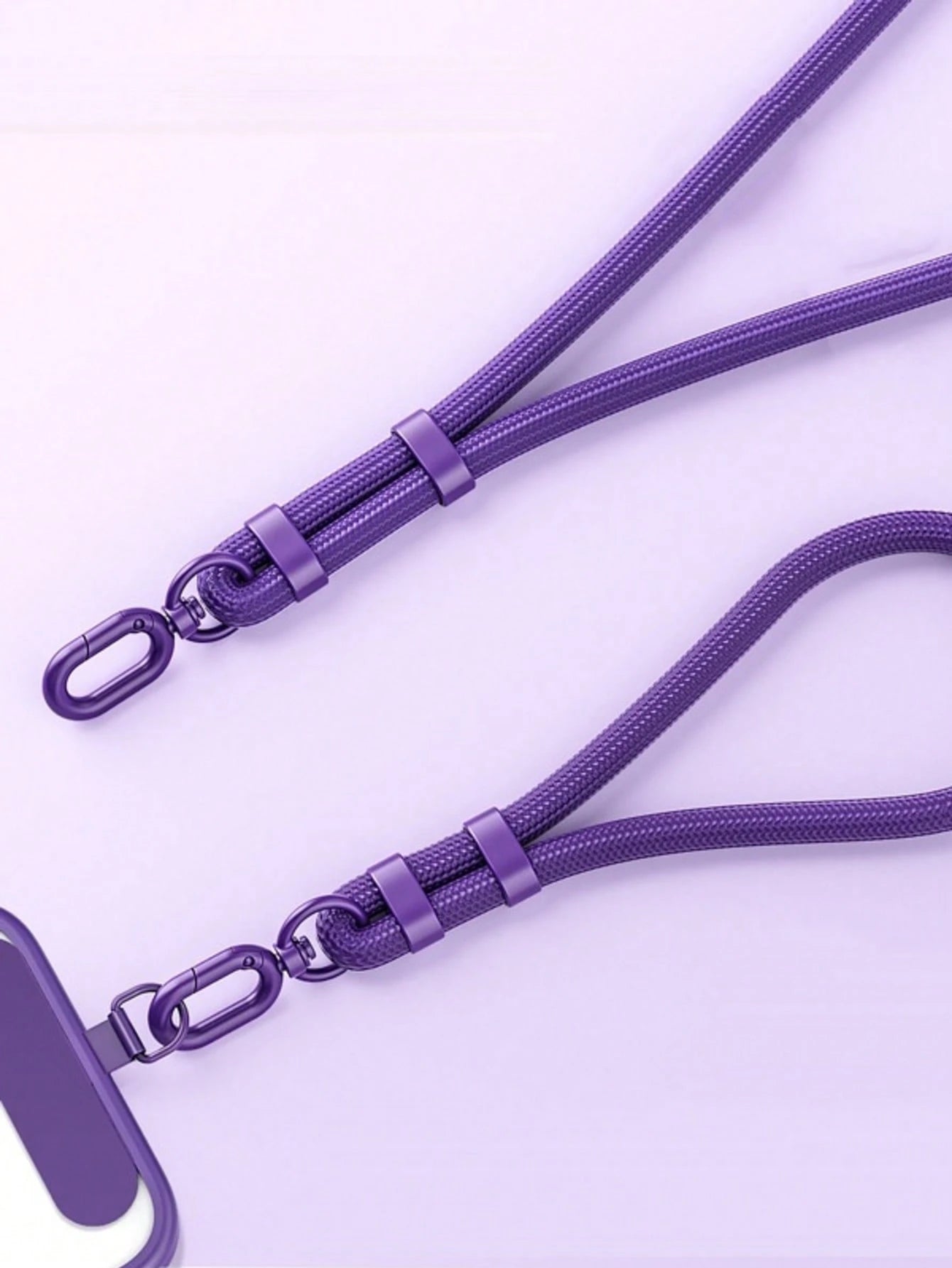 Wrist Strap Phone Lanyard Short Adjustable, 2026 New Smart Phone Wristband Charm Accessory, With Adjustable Buckle Anti-Loss Anti-Drop Anti-Theft, Durable Polyester Braided Rope Phone Chain, Premium P
