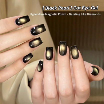 XEIJAYI Cat Eye Nail 2026 Holographic Nail Art 2pcs 15ml Reflective Cat's Eye Magnetic Nail Gel Soaking LED Gel Salon Female Nail Art Tools Fashion Nail Gel