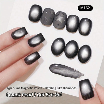 XEIJAYI Cat Eye Nail 2026 Holographic Nail Art 2pcs 15ml Reflective Cat's Eye Magnetic Nail Gel Soaking LED Gel Salon Female Nail Art Tools Fashion Nail Gel