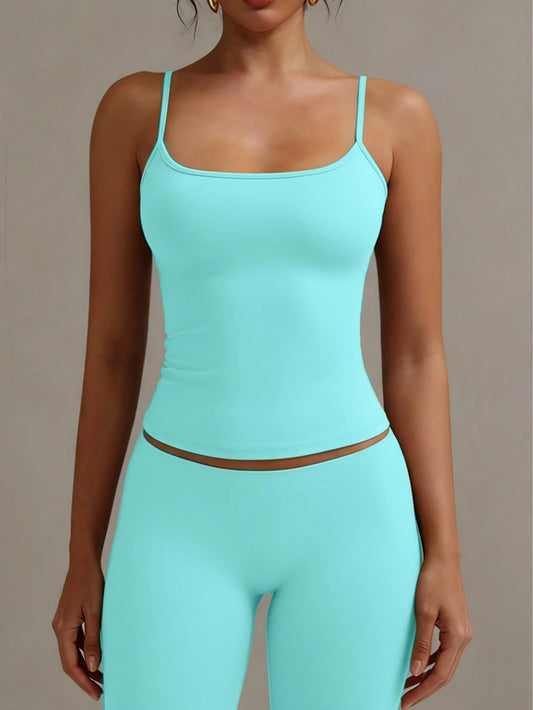 XLLAIS Sexy Backless Women Camisole, Elastic Casual Spaghetti Strap Tank Top Summer, Y2K Aesthetic