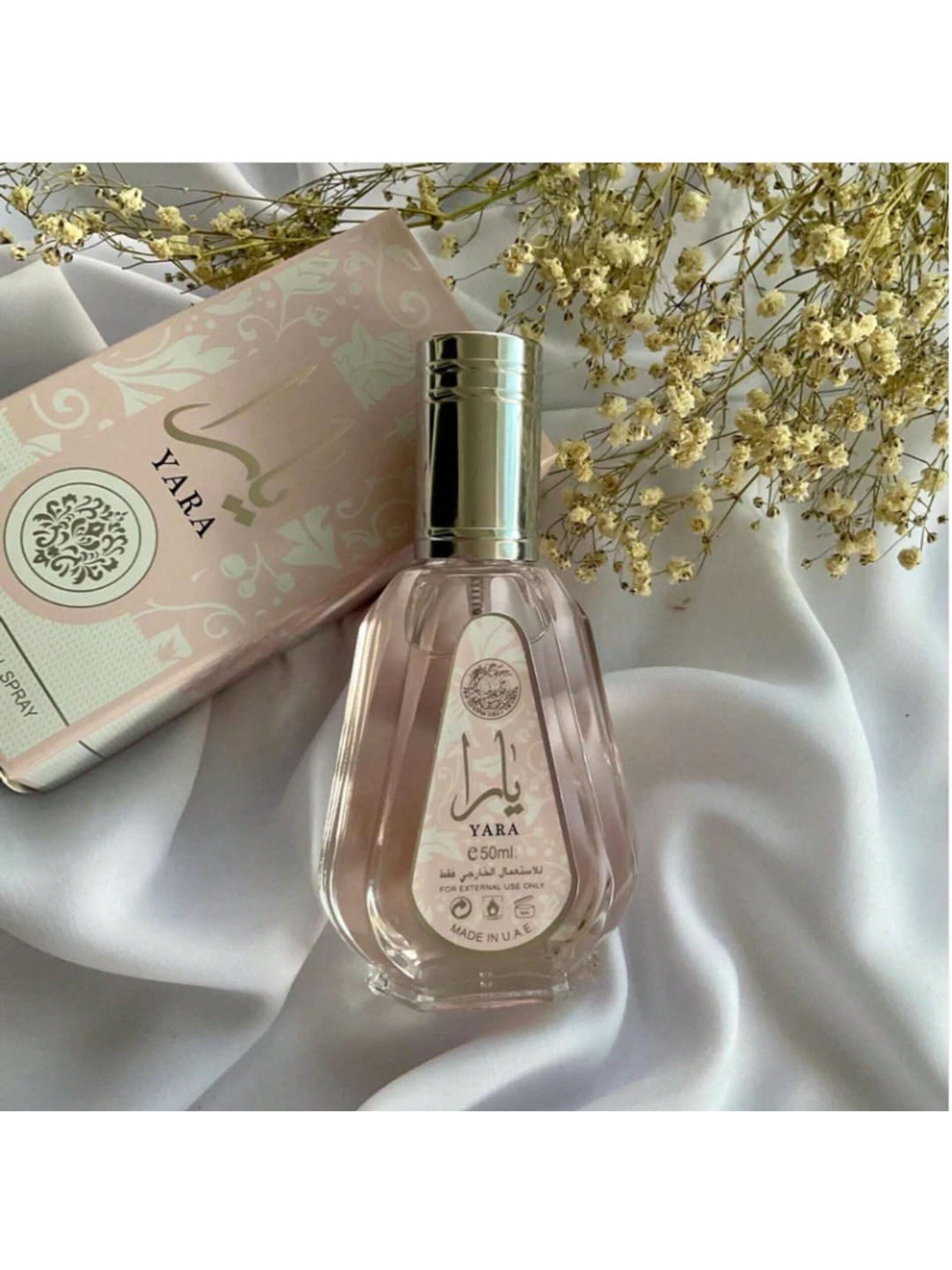 Yara Mini Bundle For Women (50 Ml EDP Spray+10 Ml Roll On Perfume Oil), Fragrance, Perfume, Unisex, Long Lasting, Parfum, Scent, Notes, Signature, Luxury, Gift, Collection, Classic, Set, Original