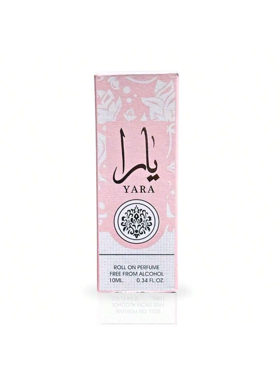 YARA Roll-On Perfume Oil CPO- 10ML (0.34 OZ)| Gourmand Accord, Vanilla, Musk, Heliotrope, Orchid, Tangerine., Fragrance, Perfume, Unisex, Spray, Long Lasting, Parfum, Scent, Notes, Signature, Luxury