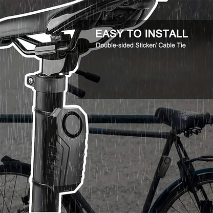 [YNF Bicycle Anti-Theft]113dB Bike Anti-Theft Alarm With Remote| 6-Month Battery Life & Loud Security Alert- Ultimate Cycling Protection Device"Powersports Alarms &Anti-Theft