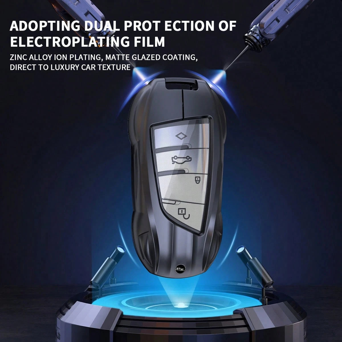 Zinc Alloy Car Key Cover Remote Control Protective Cover Full Range Of X2 X3 X5 Car Key Cover Auto Accessories