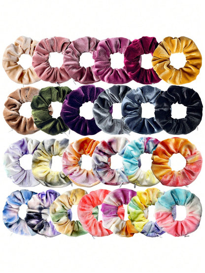 Zipper Hair Scrunchie, Multi-Functional Hair Tie Storage Bag, Velvet Hair Scrunchie With Hidden Pocket, Pocket Hair Scrunchie, Hair Tie Storage Bag